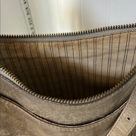 Frye Gray Crossbody Bag with Adjustable Strap - Picture 9 of 12